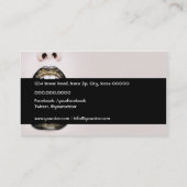 Makeup artist 名刺 (裏面)