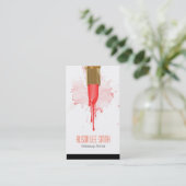 Makeup Artist 名刺 (スタンド正面)