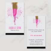 Makeup Artist 名刺 (正面/裏面)