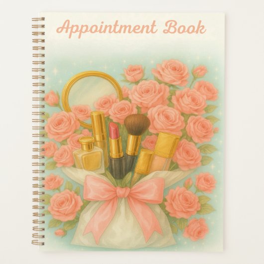 Makeup Artist Appointment Book 2026 Planner プランナー手帳 (正面)