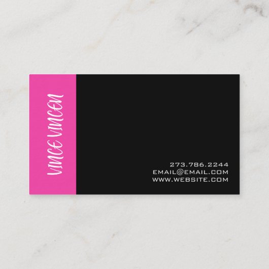 Makeup Artist  Beauty Salon  名刺 (裏面)