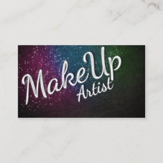 Makeup Artist brushes 名刺 (正面)