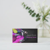 Makeup Artist brushes / Cosmetic Brushes 名刺 (スタンド正面)