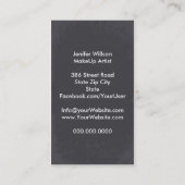 Makeup Artist Business Card 名刺 (裏面)