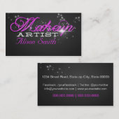 Makeup Artist business card 名刺 (正面/裏面)