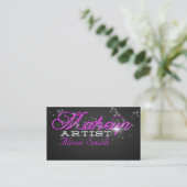 Makeup Artist business card 名刺 (スタンド正面)