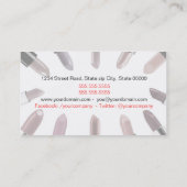 Makeup artist Business card 名刺 (裏面)