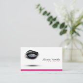 Makeup artist Business card 名刺 (スタンド正面)