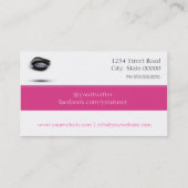 Makeup artist Business card 名刺 (裏面)