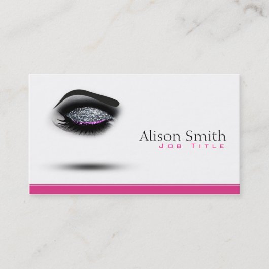 Makeup artist Business card 名刺 (正面)