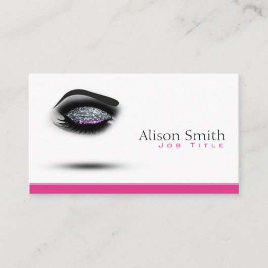 Makeup artist Business card 名刺 (正面)