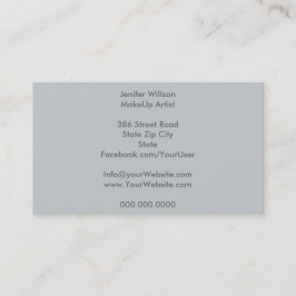 Makeup Artist Business Card 名刺
