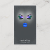 Makeup Artist Business Card 名刺 (裏面)