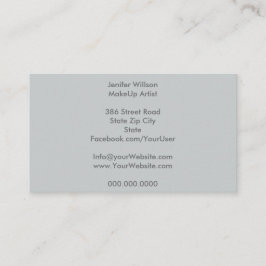 Makeup Artist Business Card 名刺
