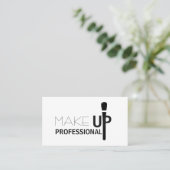  MAKEUP ARTIST BUSINESS CARD 名刺 (スタンド正面)
