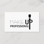  MAKEUP ARTIST BUSINESS CARD 名刺 (正面)