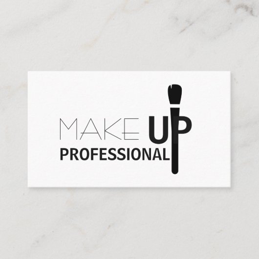  MAKEUP ARTIST BUSINESS CARD 名刺 (正面)