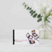 Makeup artist business card 名刺 (スタンド正面)