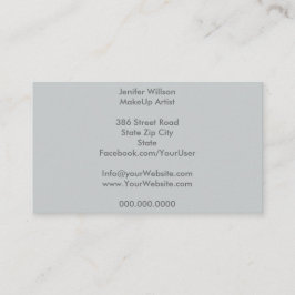 Makeup Artist Business Card 名刺