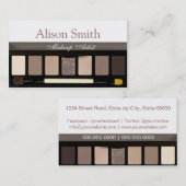 Makeup Artist business card 名刺 (正面/裏面)