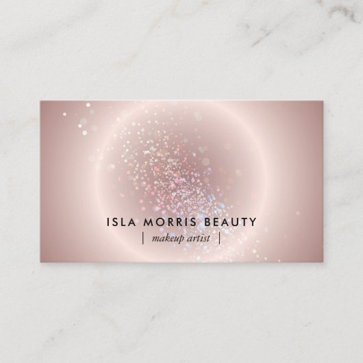 Makeup Artist Celestial Glow Luxe Blush Pink 名刺 (正面)