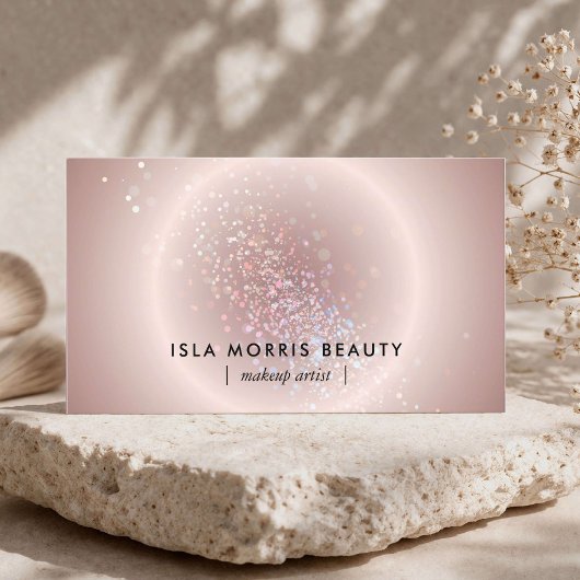 Makeup Artist Celestial Glow Luxe Blush Pink 名刺