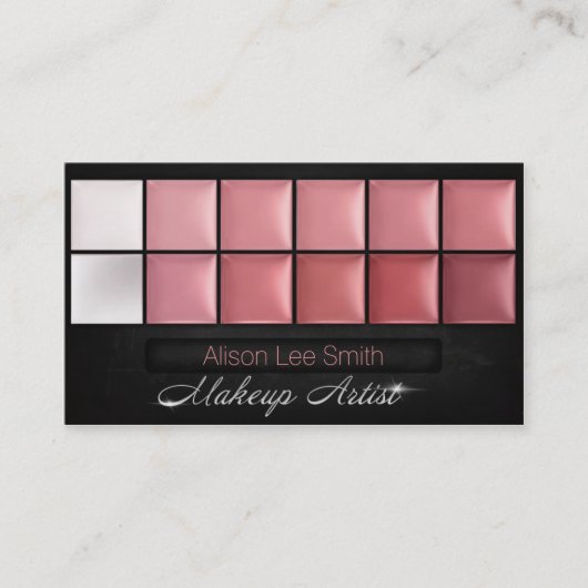 Makeup Artist / Cream Eyeshadow Palette 名刺 (正面)