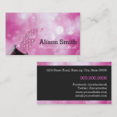 Makeup Artist / Diamonds Lipstick 名刺 (正面/裏面)
