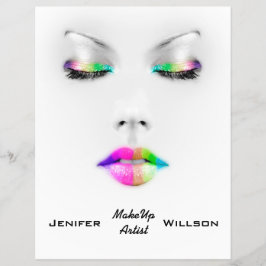 Makeup Artist Discount Offer Flyer チラシ