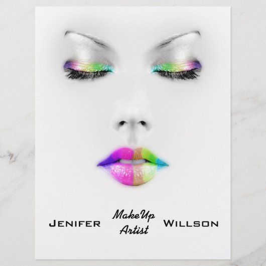 Makeup Artist Discount Offer Flyer チラシ (正面)