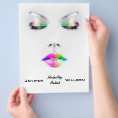 Makeup Artist Discount Offer Flyer チラシ (手)