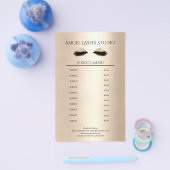 Makeup Artist Eyelash Extensions beidseitig チラシ (シングル)