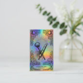 Makeup Artist | Holographic Beauty Celestial 名刺 (スタンド正面)