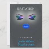 Makeup Artist Invitation 招待状 (正面)
