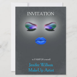 Makeup Artist Invitation 招待状