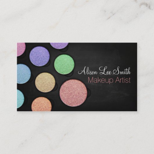 Makeup Artist / Palette 名刺 (正面)