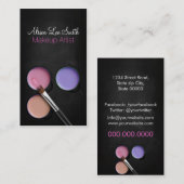 Makeup Artist / Palette 名刺 (正面/裏面)