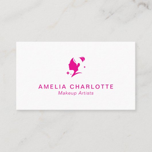 Makeup Artists Appointment Card | Cosmetologists 予約カード (正面)