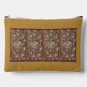 Makeup Bag with design from Papua New Guinea アクセサリーポーチ (正面)