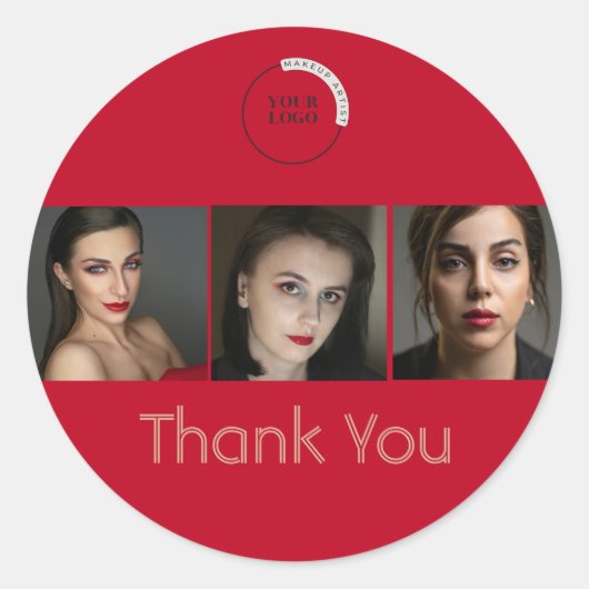 Makeup Business  ラウンドシール (正面)