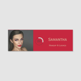 Makeup Business Card Name Tag 名札