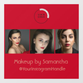 Makeup Business Window Cling ウィンドウサイン