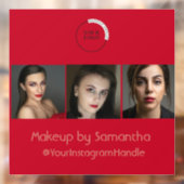 Makeup Business Window Cling ウィンドウサイン (シート2)