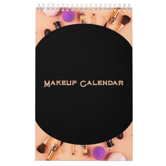 makeup Calendar カレンダー (裏面)