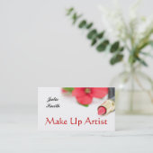MakeUpArtistの名刺 名刺 (スタンド正面)