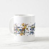 Makin愛のように感じて下さい コーヒーマグカップ (正面左)