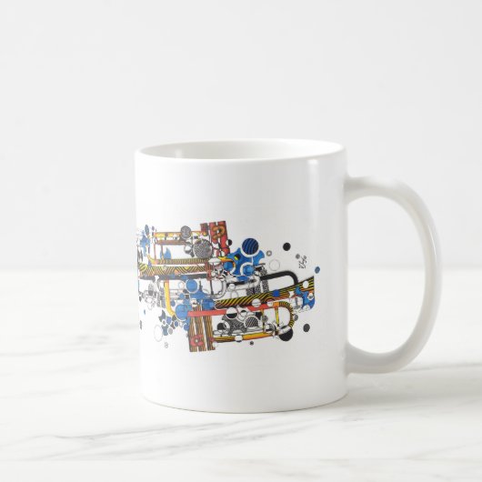 Makin愛のように感じて下さい コーヒーマグカップ (右)