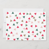 Making カラフル Spirits Bright Holiday Photo Card シーズンカード (裏面)