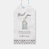 Making クラシック Vintage Car Baby Showerの ギフトタグ (正面)