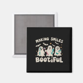 Making スマイルハロウィンおもしろい幽霊電通 マグネット (正面/裏面)